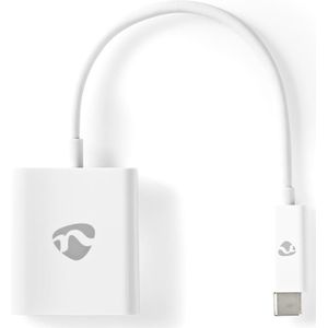 USB-C-Adapterkabel | USB-C Male - VGA Female | 0,2 m | Wit