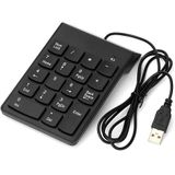 USB - Numeriek Toetsenbord - Zwart - Compact - 18 Toetsen