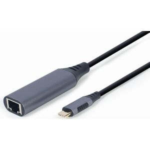 USB-C Gigabit netwerk adapter kabel 0.15 meter
