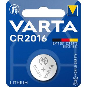 Varta Knoopcel Batterij - Cr 2016 - Lithium Professioneel - 3 Volt