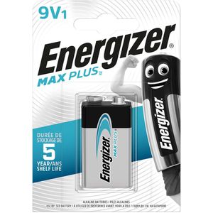 Energizer Batterijen Max Plus 9v Blok Per Stuk