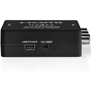 Composietvideo-naar-HDMI-Converter - 1-Wegs - 3x RCA (RWY) - HDMI-Uitgang