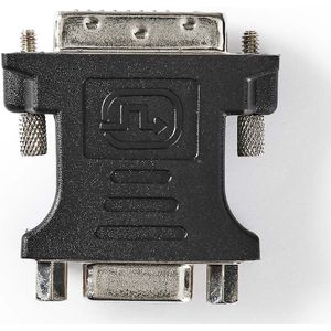 DVI - VGA-Adapter | DVI-D 24+1-Pins Male - VGA Female | Zwart