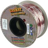 Luidsprekerkabel op Rol 2x 1.50 mm² 100 m Zwart/Rood