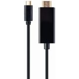 USB-C naar HDMI adapter, zwart
