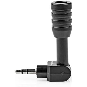 Bedrade Microfoon | Mini | Plug-In | 3,5 mm | Zwart