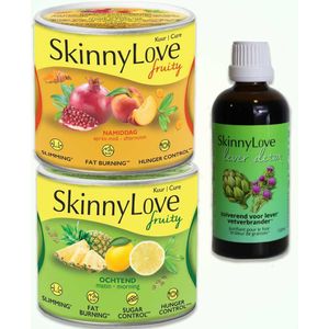 SkinnyLove Double Power: Fruity Afslankkuur + Lever Detox