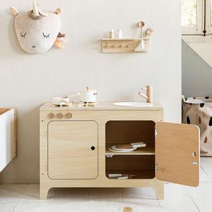 Houten Speelgoedkeuken | La Parisienne | Naturel
