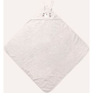 BABY BADCAPE KONIJN «LAPI»| 75 X 75 CM | BEIGE