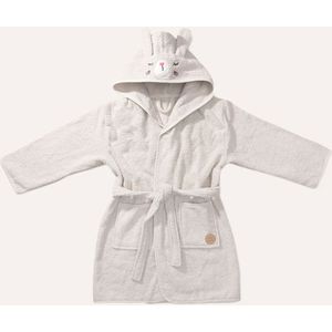 Petite Amélie - Lapi - Badjas - Beige - 100% Biologisch Katoen - GOTS-Gecertificeerd