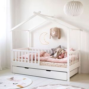 Petite Amélie - Bedhuisje - Wit - Montessori Peuterbed - Maison Collectie