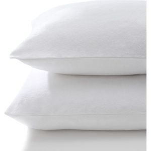 SET VAN 2 MOLTON KUSSENSLOPEN 50 X 60 CM