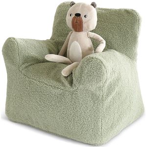 XL zitzak Teddy | kinderfauteuil 1-8 jaar  | Zacht groen