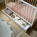 Petite Amélie - Opberglade - Wit - MDF - Voor Onder Kinderbed