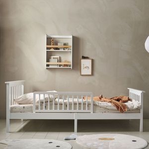 Petite Amélie ® Bedhekje voor kinderen - 90 x 38 cm - Wit