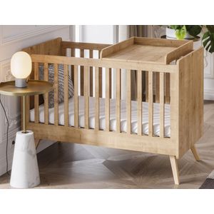 Universele verschoontafel voor babybed | hout