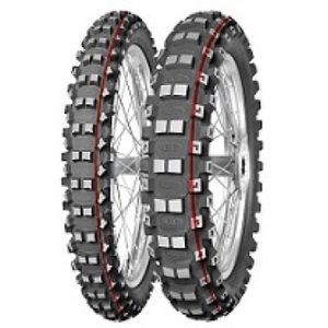 Mitas Terra Force-MX SM ( 90/100-14 TT 49M Hinterrad, Mischung SOFT MEDIUM, NHS, rot & gelb )