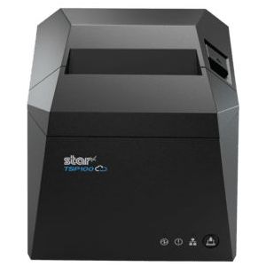 Star TSP143IV-UE SK, Linerless, CloudPRNT, 8 dots/mm (203 dpi), cutter, linerless, LTS, USB, Ethernet, kabel, grijs | 39473390