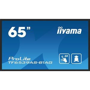 TF6539AS-B1AG- iiyama ProLite TF6539AS-B1AG, 24/7, 164cm (64,6''), geprojecteerd capacitief, 4K, USB, RS232, Ethernet, Android, kit (USB)