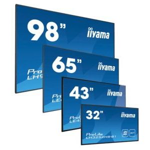 LH5581UHSG-1AG - iiyama ProLite LH5581UHSG-1AG, 24/7, 138,6 cm (54,6''), 4K, USB, USB-C, RS232, Ethernet, WLAN, Android, Kit (RS232)