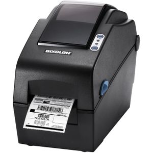 SLP-DX223G/BEG - Bixolon SLP-DX223, 12 dots/mm (300 dpi), USB, RS232, donkergrijs