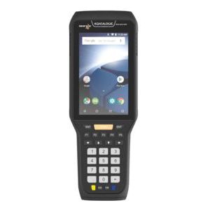 Datalogic Skorpio X5, contactless, 2D, MR, USB-C, BT, Wi-Fi, num., Gun, GMS, ext. bat., black, Android | 943500062