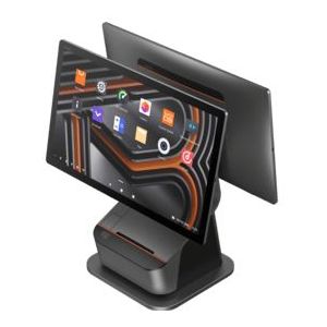 SUNMI T3 PRO MAX, GMS-EDLA, 39.6 cm (15.6''), Full HD, cutter, USB, BT (BLE), Ethernet, WLAN, NFC, Android, zwart | P01250007