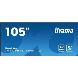 LH10551UWS-B1AG- iiyama LH10551UWS-B1AG, 24/7, 5K, USB, USB-C, Ethernet, kit (RS232)