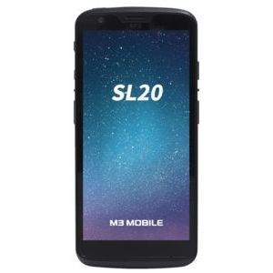 M3 Mobile SL20, 2D, SE4710, USB, USB-C, BT (BLE, 5.0), Wi-Fi, 4G, NFC, GPS, GMS, Android | SL204C-R2CHSE-HF-01