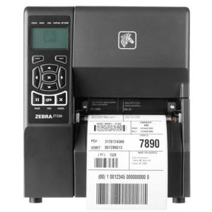 Zebra ZT231, 12 dots/mm (300 dpi), peeler, display, EPL, ZPL, ZPLII, USB, USB Host, RS232, BT (BLE), Ethernet | ZT23143-T1E000FZ