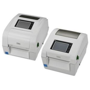 TH240HC-A002-0202 - TSC TH240T, lintcartridge, gezondheidszorg, MFi Bluetooth, cartridge, 8 dots/mm (203 dpi), RTC, display, RFID, USB, RS232, BT, Ethernet, kabel (USB), wit