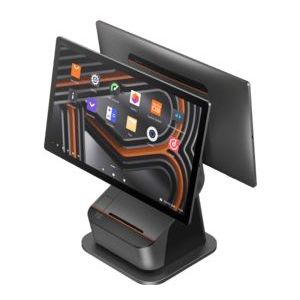 SUNMI T3 PRO MAX, NFC, 39.6 cm (15.6''), Full HD, USB, USB-C, BT (BLE), Ethernet, WLAN, zwart, oranje | P01250004