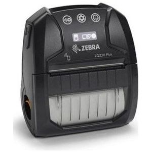 Zebra ZQ220 Plus, 8 dots/mm (203 dpi), CPCL, USB, BT, NFC, zwart | ZQ22-B16B1KE-00