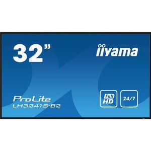 LH3241S-B2- iiyama ProLite LH3241S-B2, 80cm (31,5''), Full HD, USB, RS232, Ethernet, kit (RS232), zwart