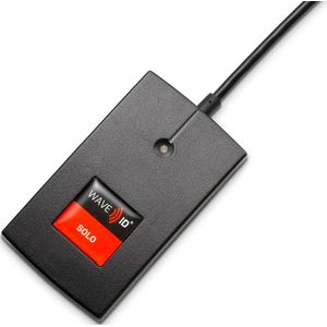 RDR-7L81AKU-C06 - WAVE ID Solo Keystroke V2 LEGIC CSN Black USB Reader - 6_ USB