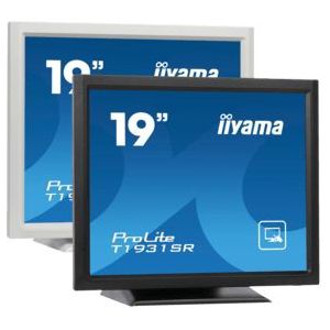 iiyama PROLITE T1932MSC-B1S, 48.3 cm (19''), Projected Capacitive, 10 TP, kabel (USB), zwart | T1932MSC-B1S