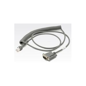 Zebra connection cable, RS-232, Nixdorf | CBA-R09-C09ZAR