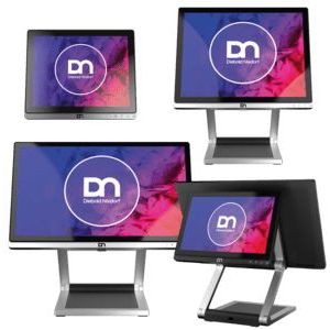 CRBAS-D1156-S - Diebold Nixdorf D1000-serie, 39,6 cm (15,6''), geprojecteerd capacitief, Full HD, USB, USB-C, zilver