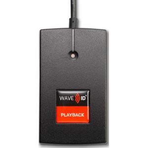 RDR-7585AKU-C06 - pcProx Playback MIFARE Black 6in. USB Reader