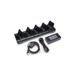 Zebra charging station, 5 slots, UK | CRD-MPV-5SC2UK1-01