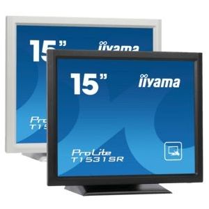 iiyama ProLite T15XX, 38.1 cm (15''), kabel (USB), zwart | T1531SR-B1S