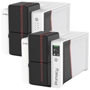 PM2-SE25 - Evolis Primacy 2, exclusief jubileumontwerp, dubbelzijdig, 12 dots/mm (300 dpi), display, USB, Ethernet, kit (USB)