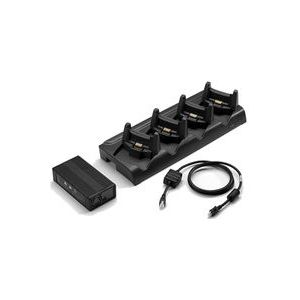 Zebra charging/transmitter cradle, 4 bays, ethernet | CRD4001-411EES