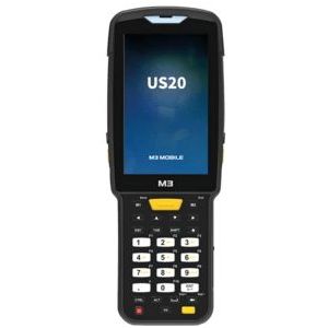 M3 Mobile US20X, 2D, SE4770, BT, Wi-Fi, 4G, NFC, num., GPS, hot-swap, Android | S20X4C-Q2CWRE-HF