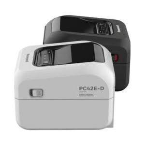 PC42EDB020200 - Honeywell PC42E-D, 8 dots/mm (203 dpi), USB, USB-host, RS232, Ethernet, zwart