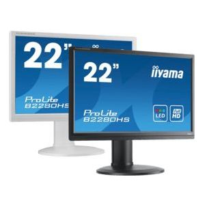 iiyama ProLite XUB2292HSU-W6, 54.6cm (21.5''), Full HD, USB, kabel (USB), wit | XUB2292HSU-W6