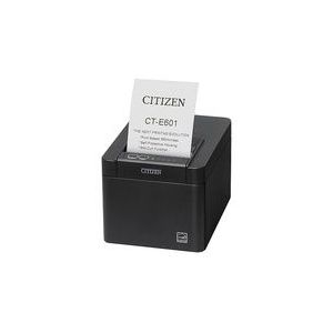 Citizen CT-E601, USB, USB Host, Lightning, 8 dots/mm (203 dpi), cutter, black | CTE601XAEBX