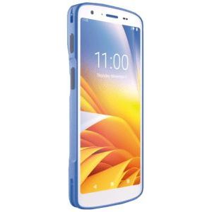 HC50 mit Notfalltaste, 2D, hot-swap, PTT, USB-C, BT, WLAN, NFC, Android, GMS, wit, blauw | WLMT0-H50D8BBK1-A6