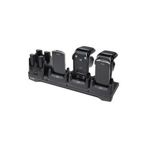 Zebra charging/communication station, 3 slots, ethernet | CRD3S4T-RFD40-EC5X-COM-1R