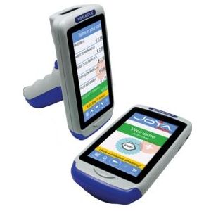 Joya Touch Plus, 2D, BT (BLE), WLAN, NFC, Gun, blauw, grijs, WEC 7 | 911350011